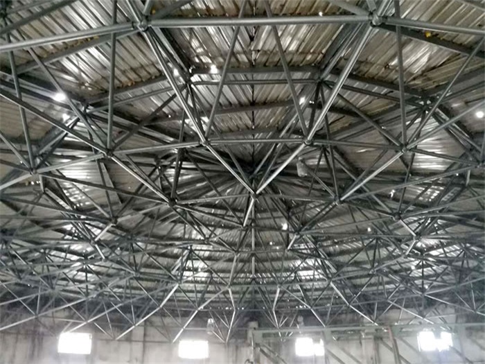 沅江洗煤厂蓄水池网架